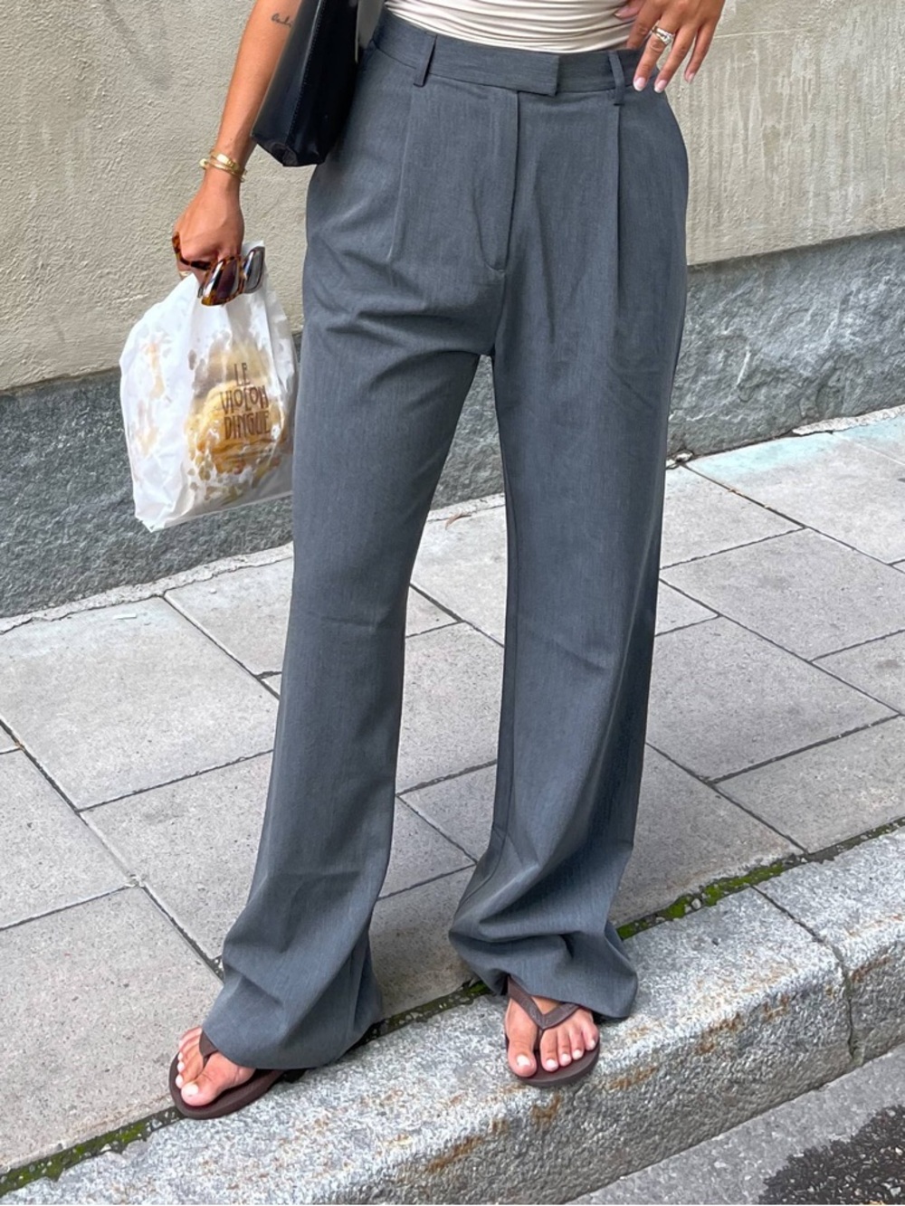 Djerf Avenue gray pants dress pants